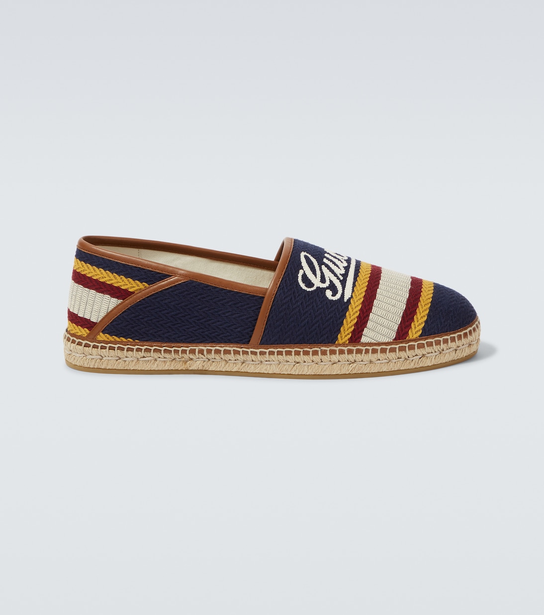 Espadrilles mit Leder | Gucci