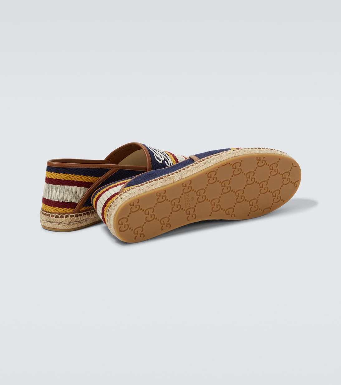 Espadrilles mit Leder | Gucci