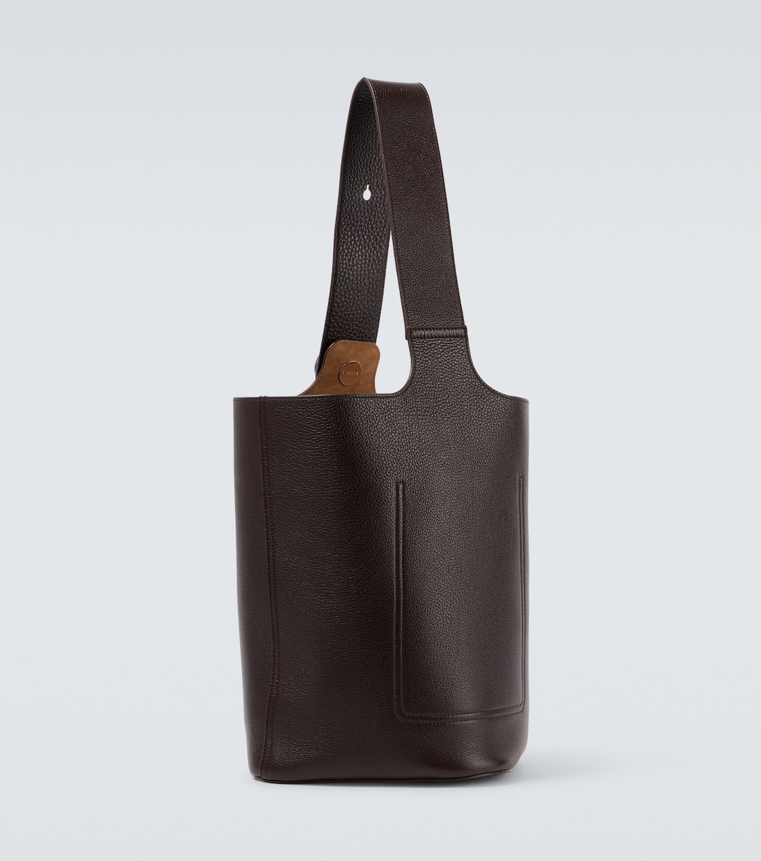 Bucket-Bag Pebble Large aus Leder | Loewe