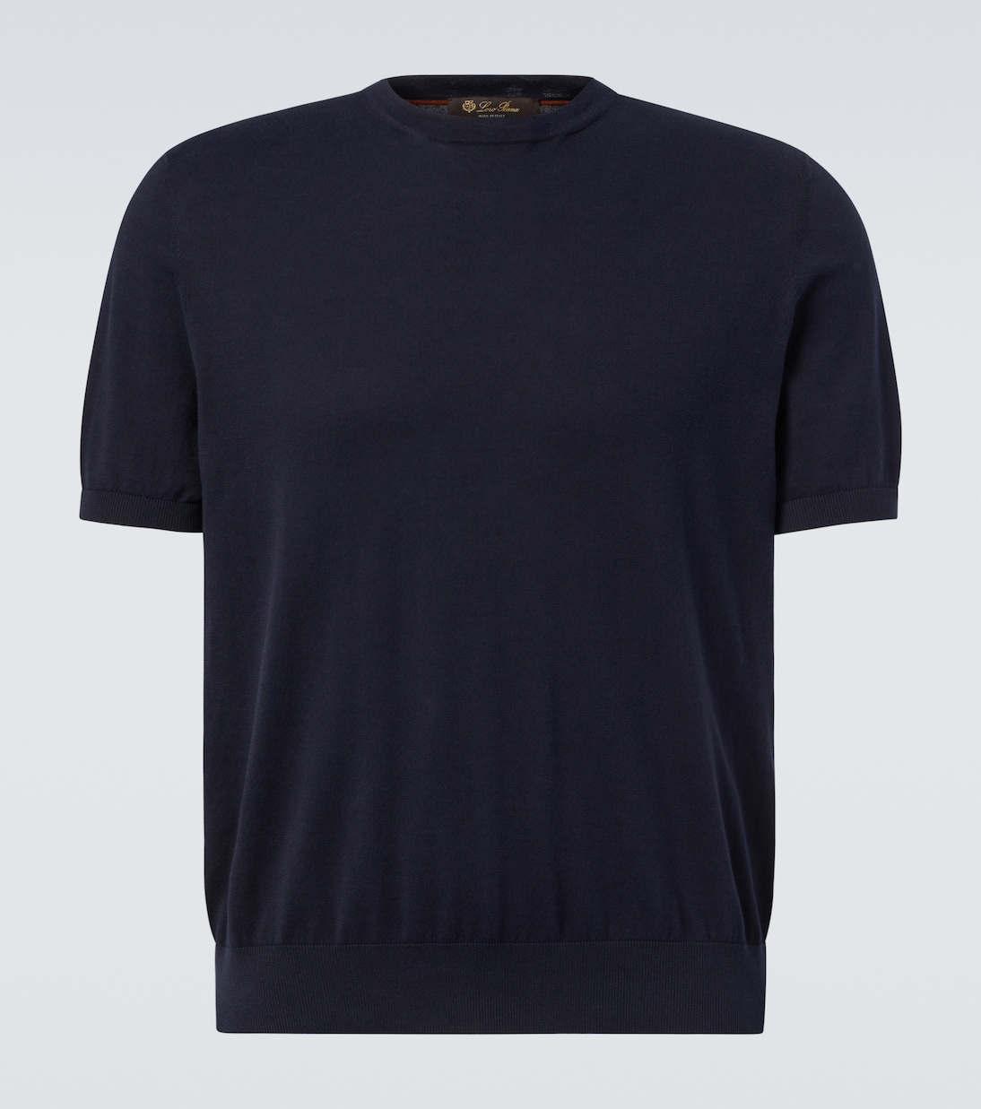T-shirt in maglia di cotone | Loro Piana