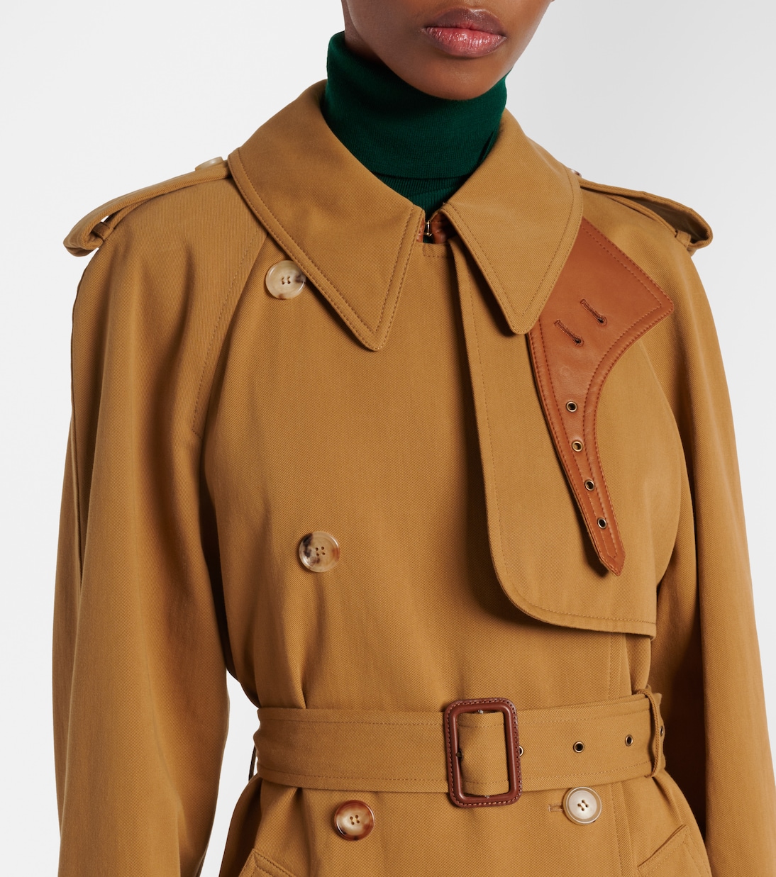Trench in gabardine di cotone | Chloé