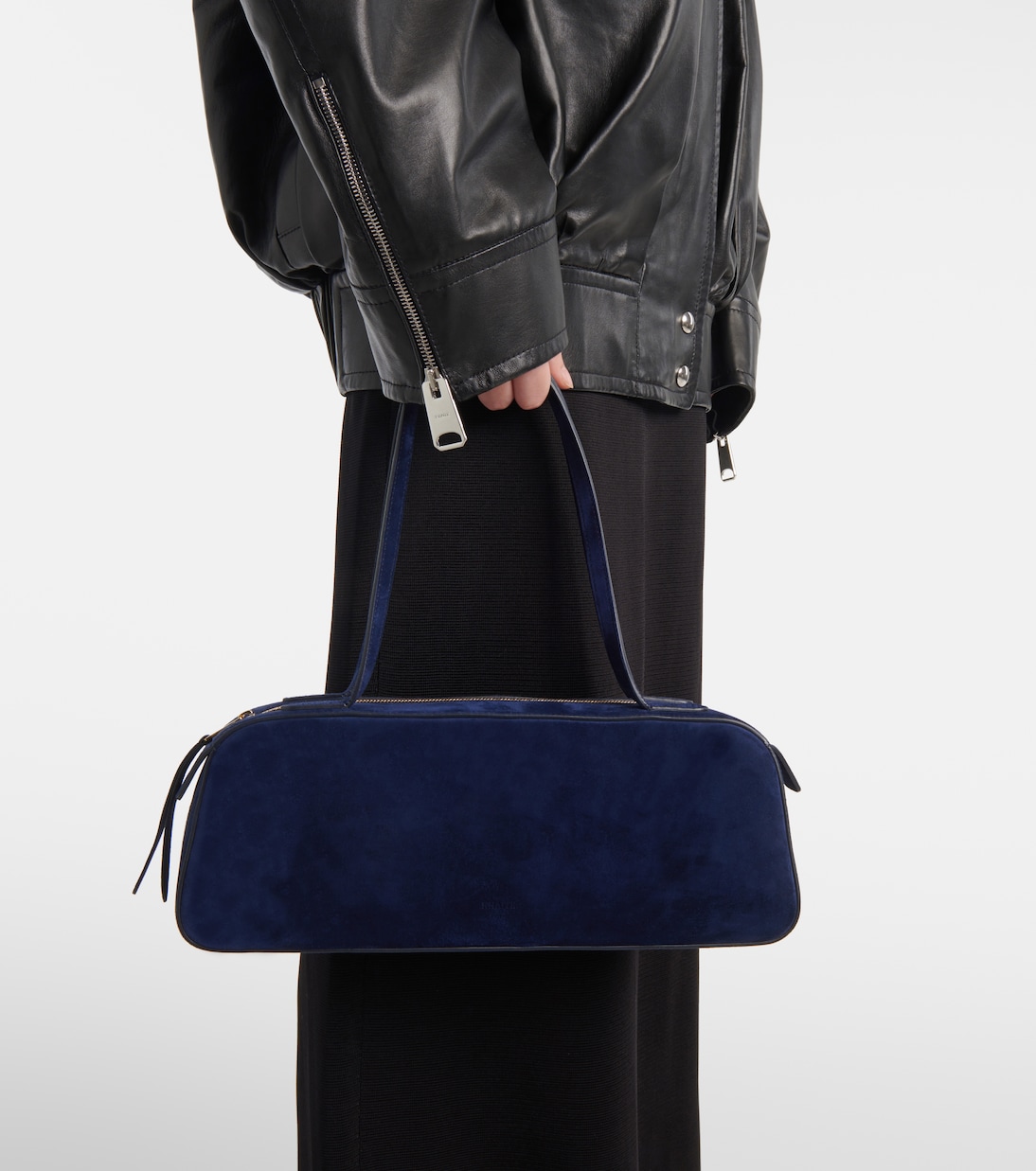 Borsa a spalla Simona in suede | Khaite
