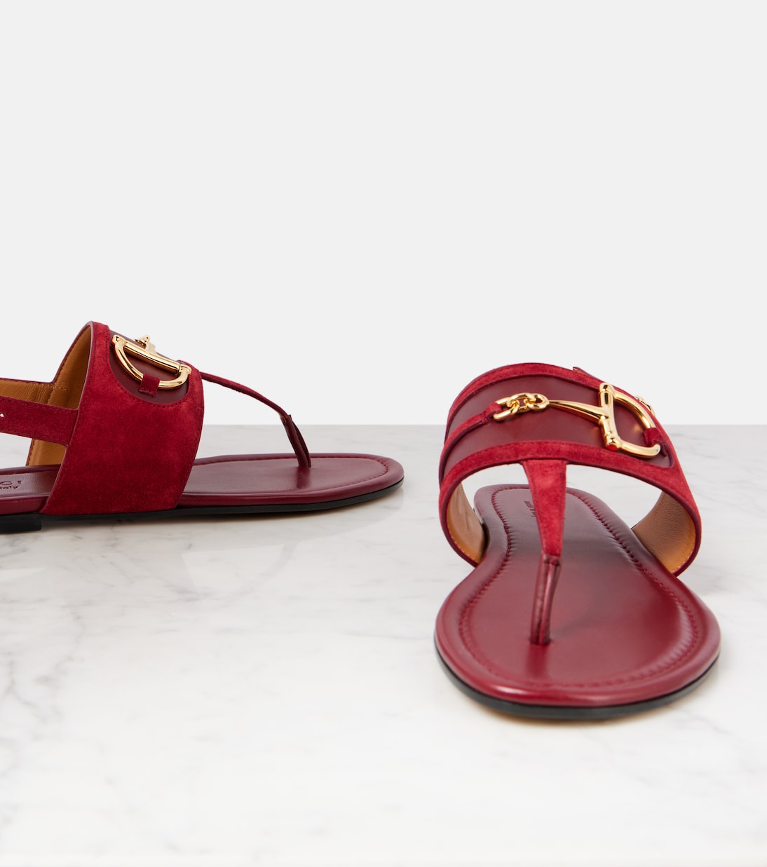 Sandales Horsebit en daim | Gucci