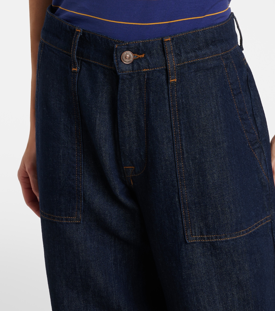 Jeans a gamba larga Lotta a vita alta | 7 For All Mankind