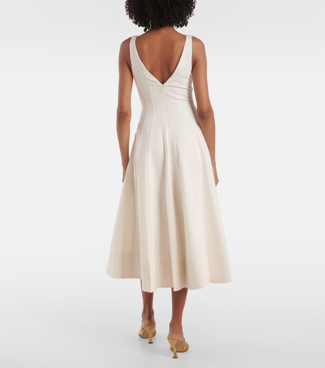 Bridal Midikleid Marieta aus einem Baumwollgemisch | Staud
