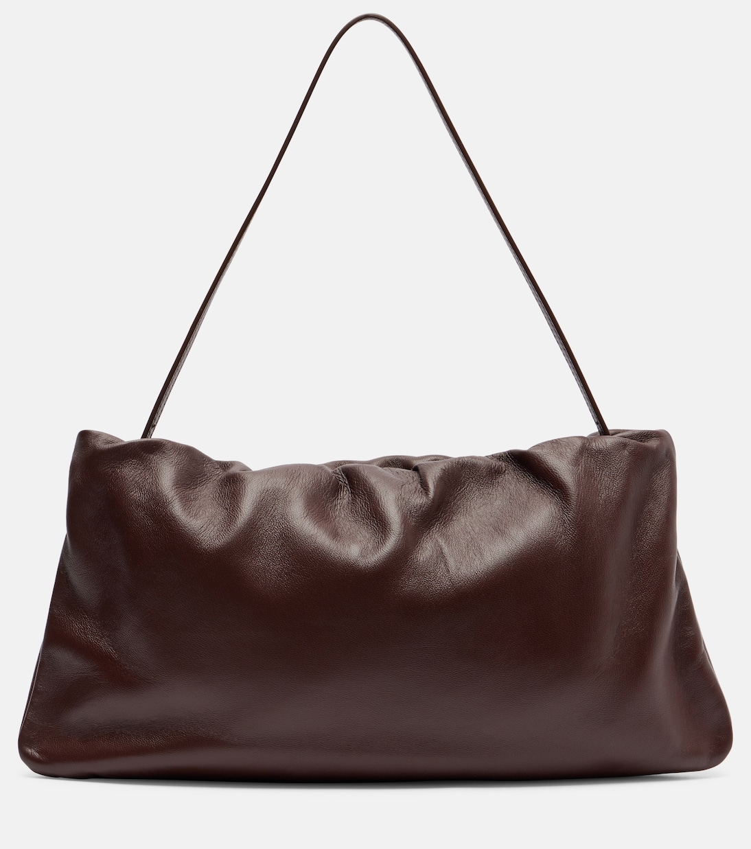 Schultertasche XL Bourse aus Leder | The Row