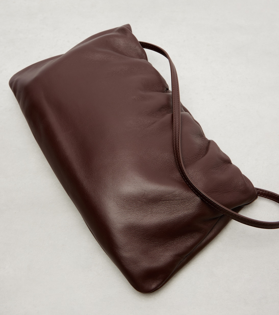 Schultertasche XL Bourse aus Leder | The Row