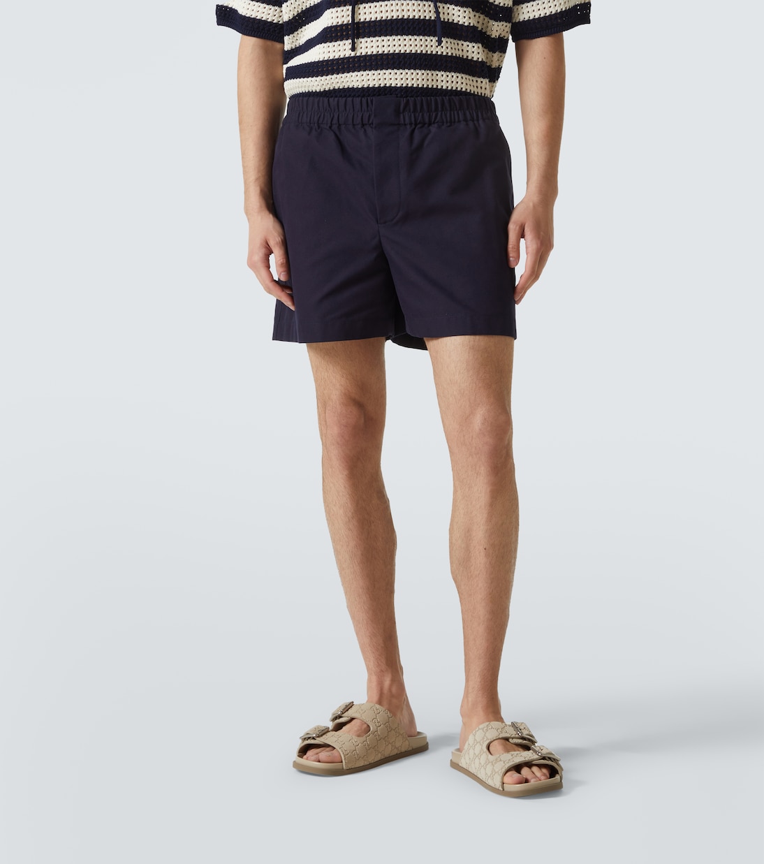 Bestickte Shorts aus Baumwolle | Gucci