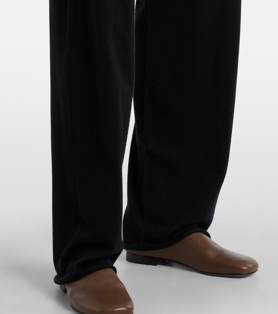 Pantalon ample N°353 Relax en coton et cachemire | Extreme Cashmere