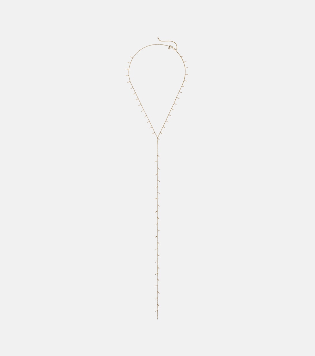 14kt gold necklace with diamonds | Sydney Evan