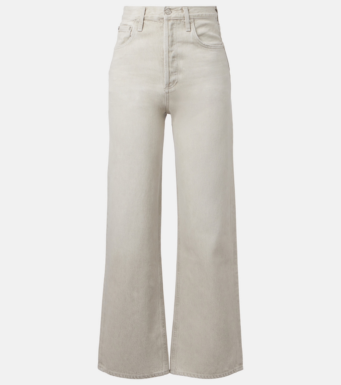 Jeans Ren a gamba larga e vita alta | Agolde