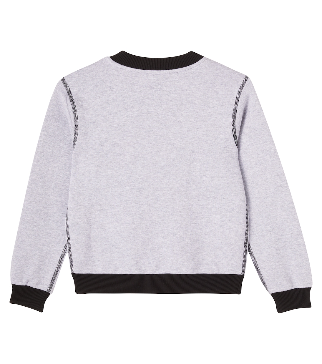 Logo cotton fleece sweatshirt | Dolce&Gabbana Kids