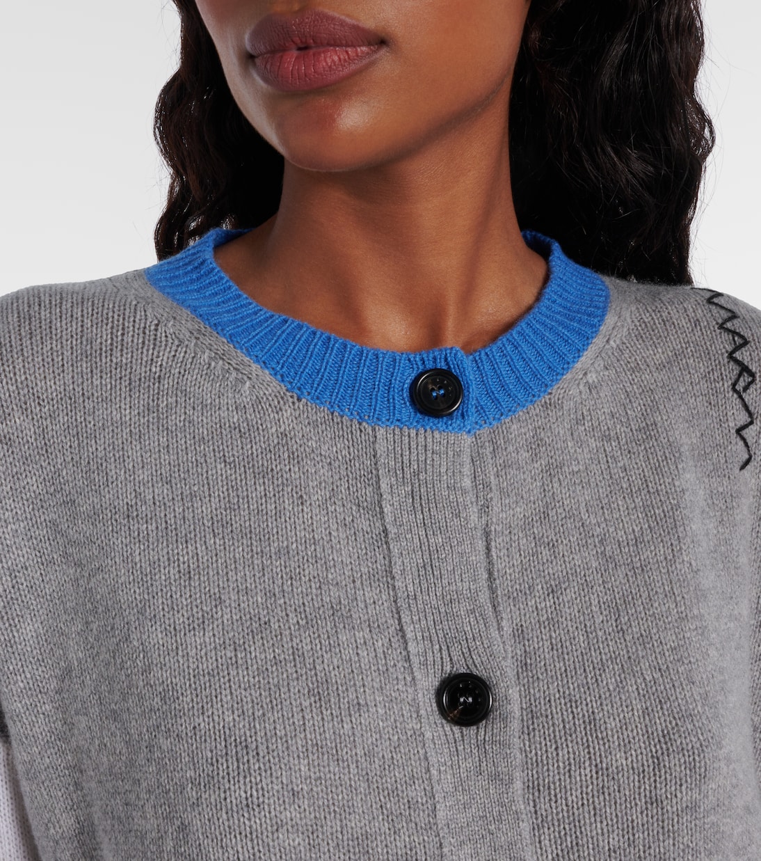 Colorblocked cashmere cardigan | Marni