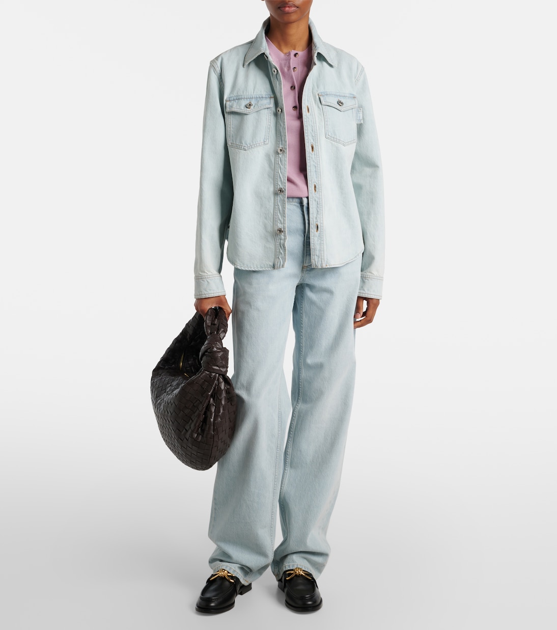 Mocassini Astaire Knot in pelle | Bottega Veneta