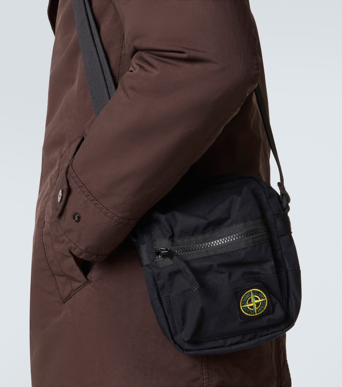 Sac à bandoulière Aluminium Tela Compass | Stone Island