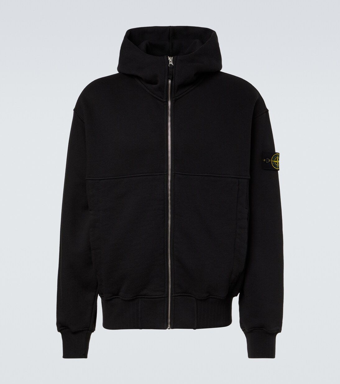 Compass cotton fleece hoodie | Stone Island