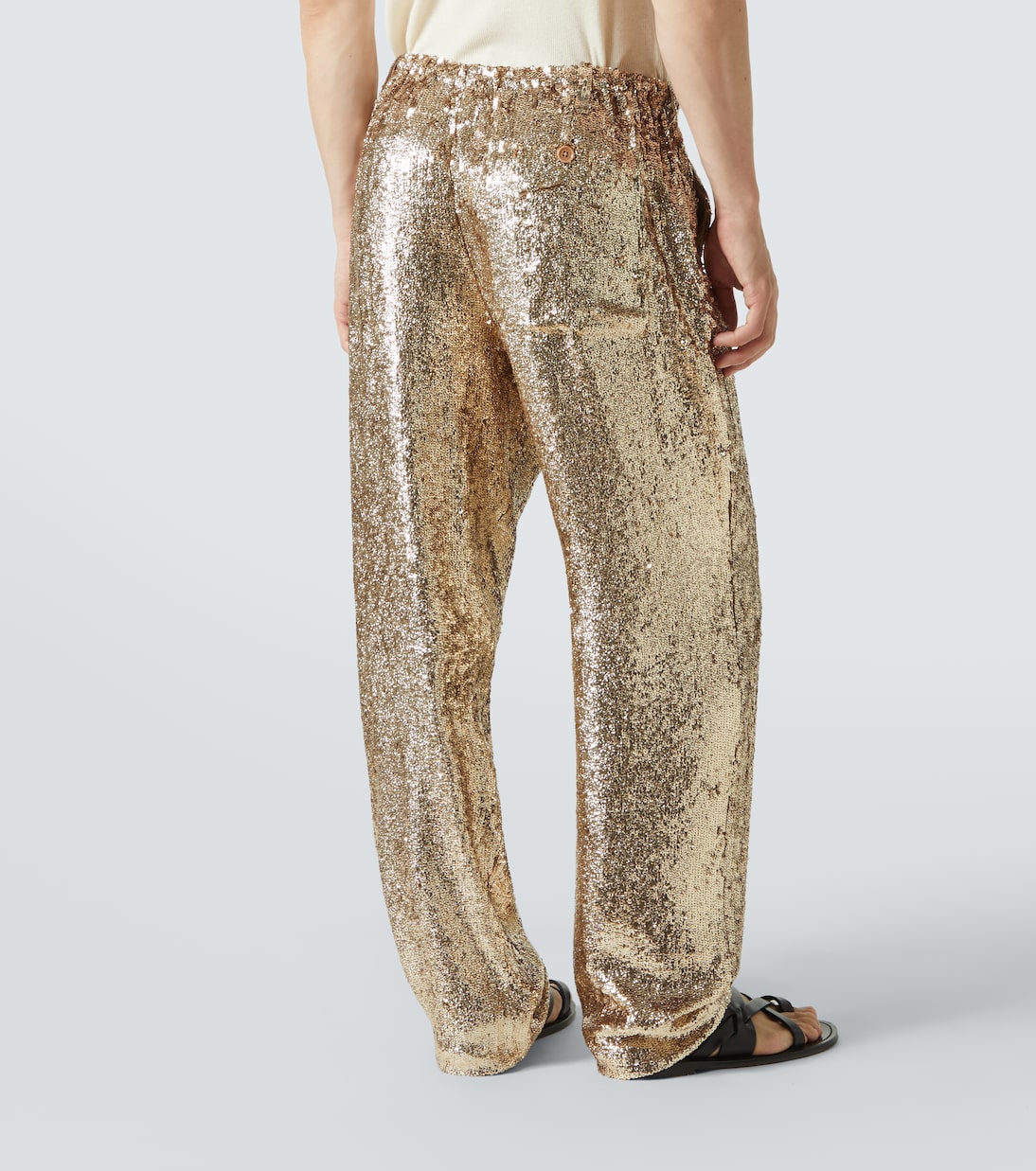 Gerade Hose mit Pailletten | Dries Van Noten