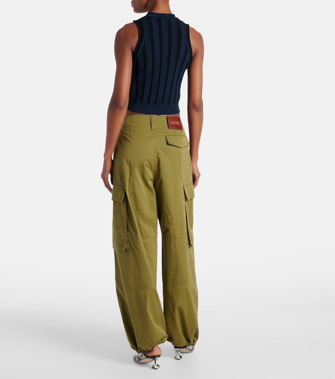 Anagram striped sweater  | Loewe