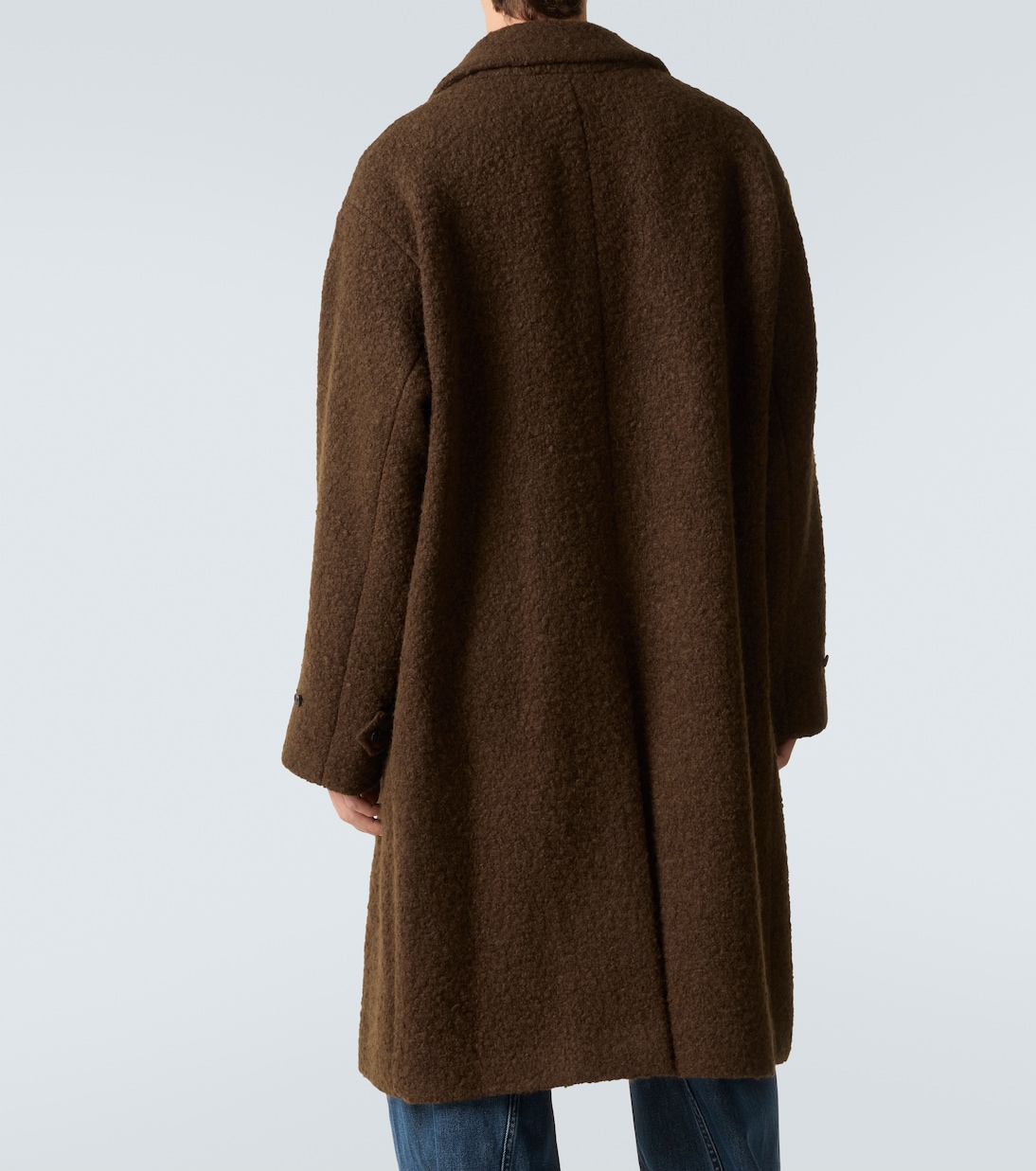Double-breasted wool-blend coat | A.Presse