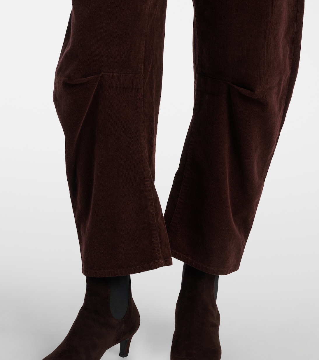 Shon mid-rise barrel-leg pants | Nili Lotan