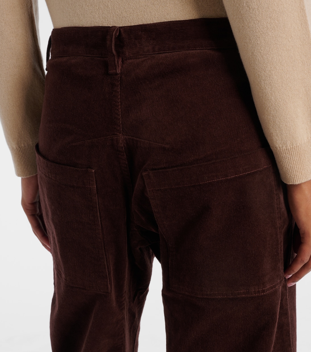 Shon mid-rise barrel-leg pants | Nili Lotan