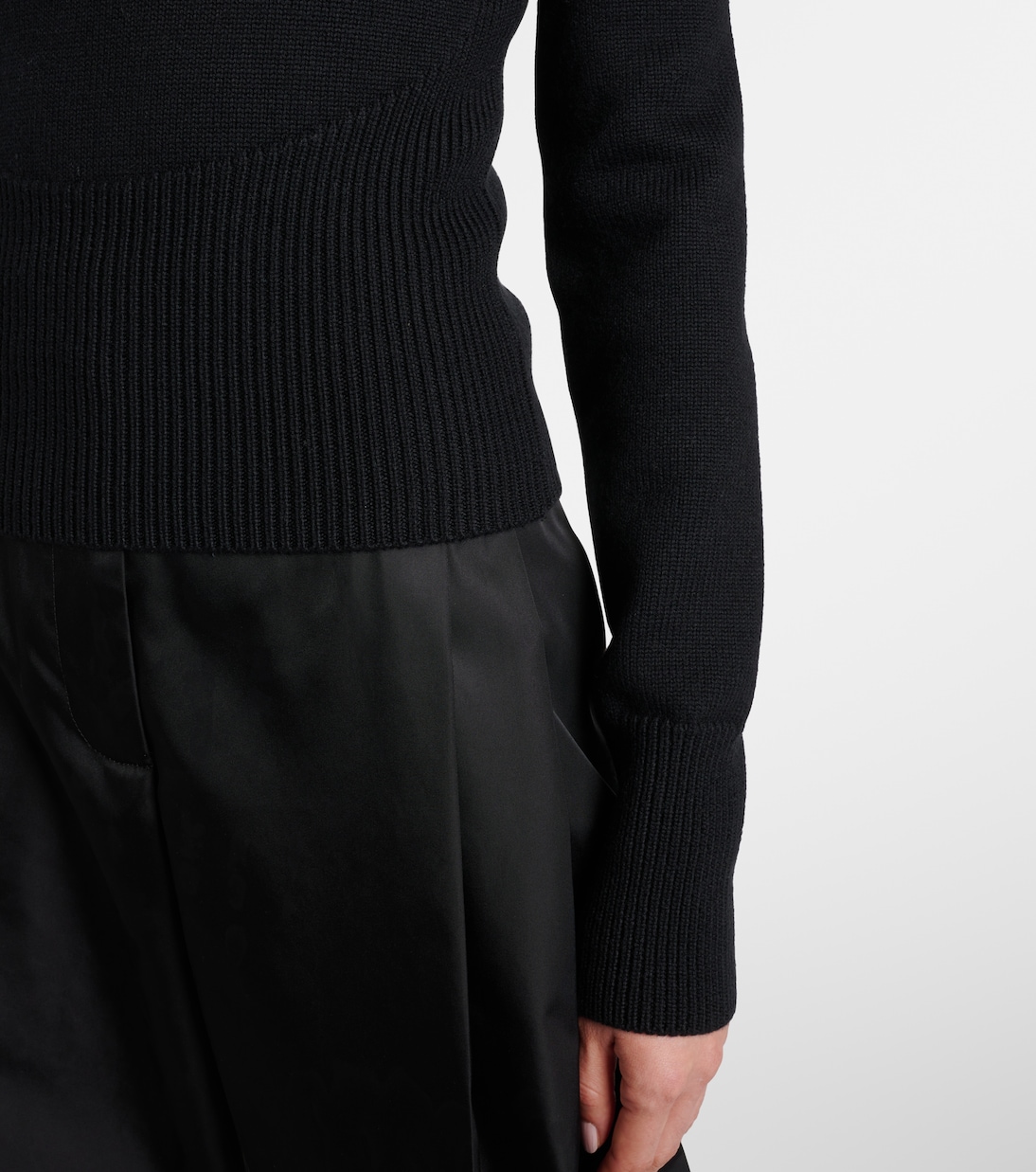 Virgin wool turtleneck sweater | Alaïa