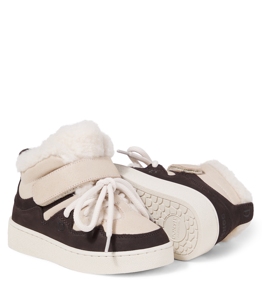 Stivaletti Sicco in suede con shearling | Donsje