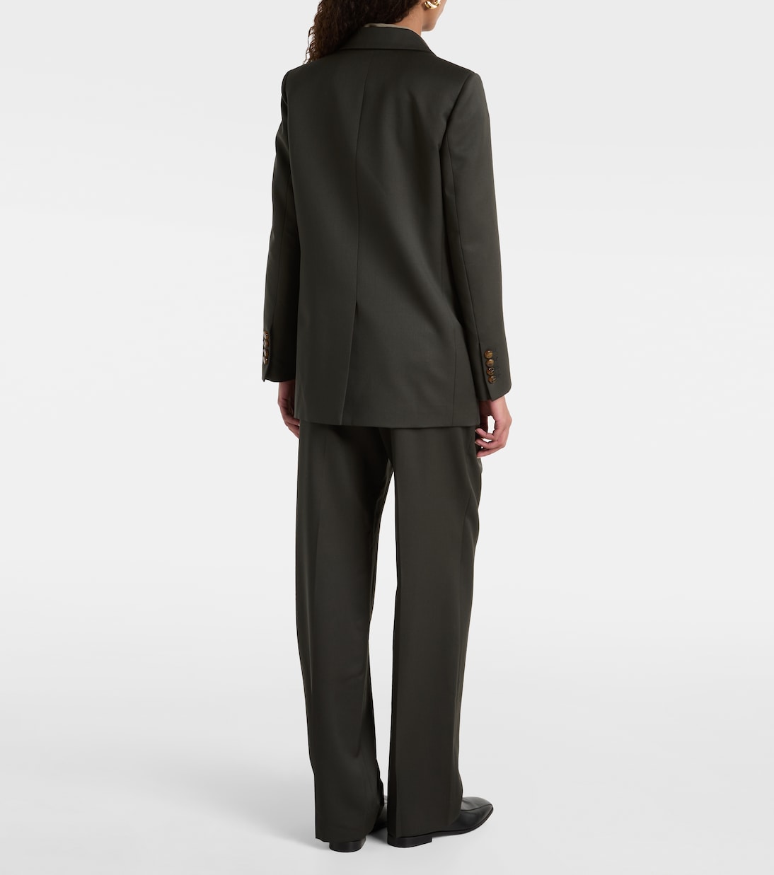 Everyday double-breasted wool and mohair blazer | Blazé Milano