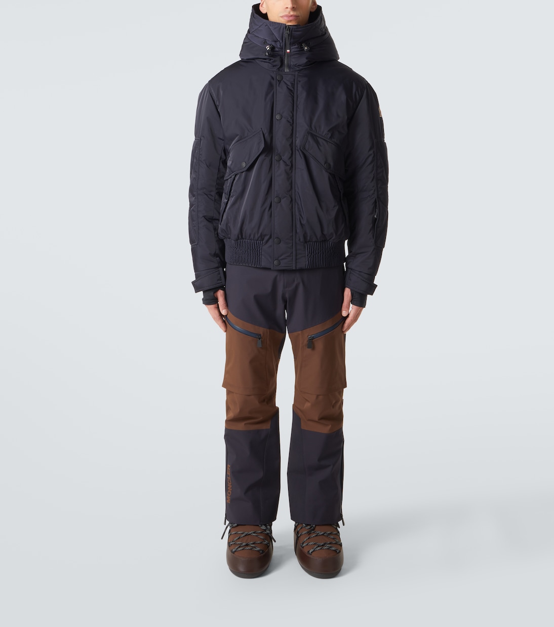 Breche gabardine down ski jacket | Moncler Grenoble