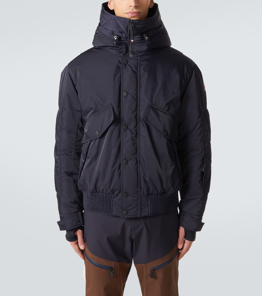 Breche gabardine down ski jacket | Moncler Grenoble