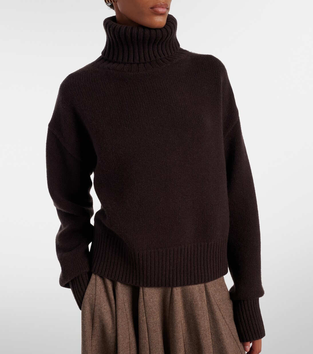Rollkragenpullover N°434 Crop Xtra | Extreme Cashmere