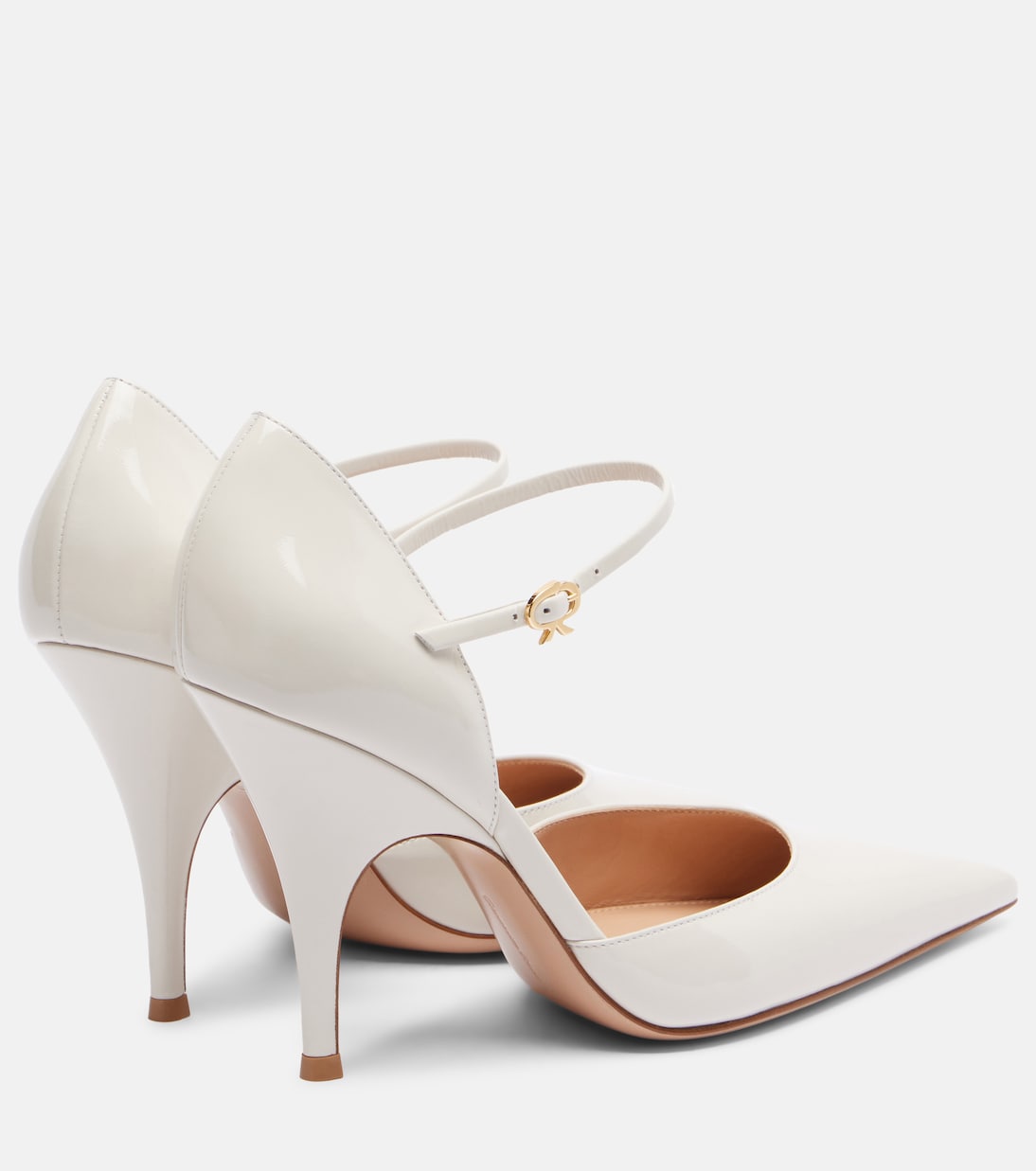 95 patent leather pumps | Gianvito Rossi