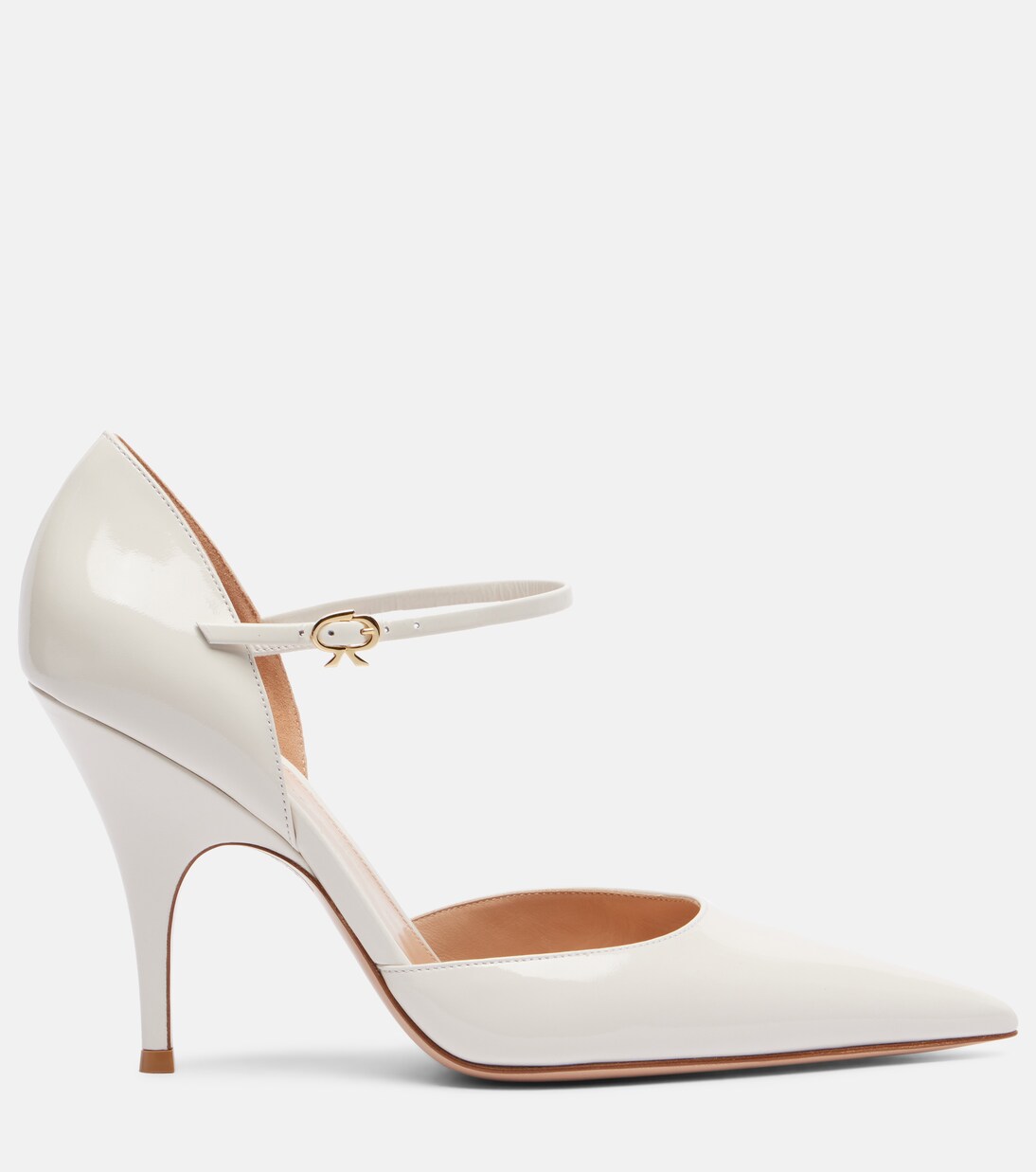 95 patent leather pumps | Gianvito Rossi