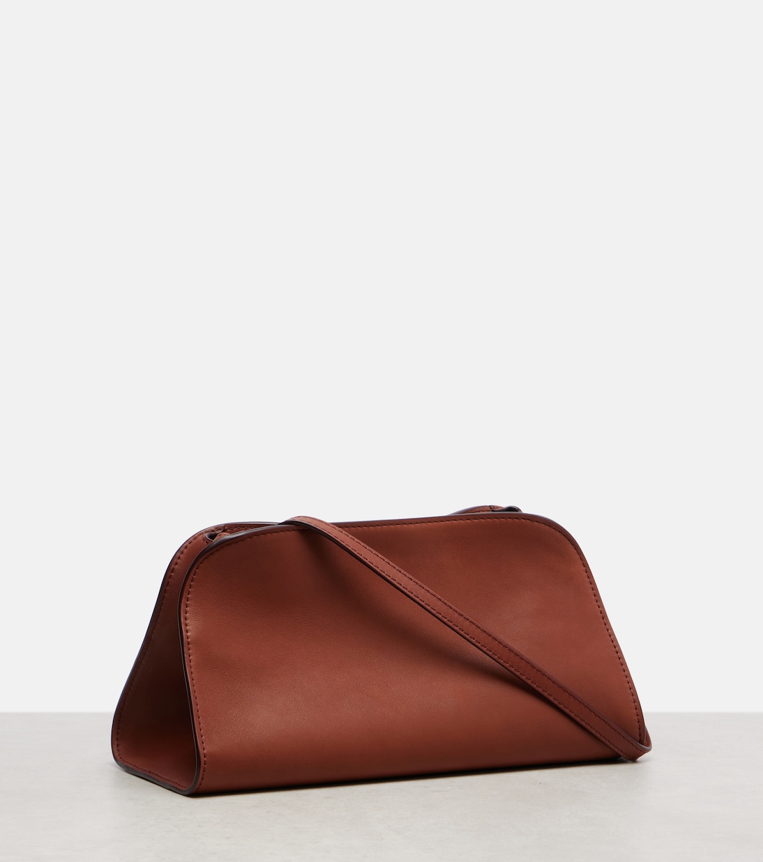 Peggy leather clutch | The Row