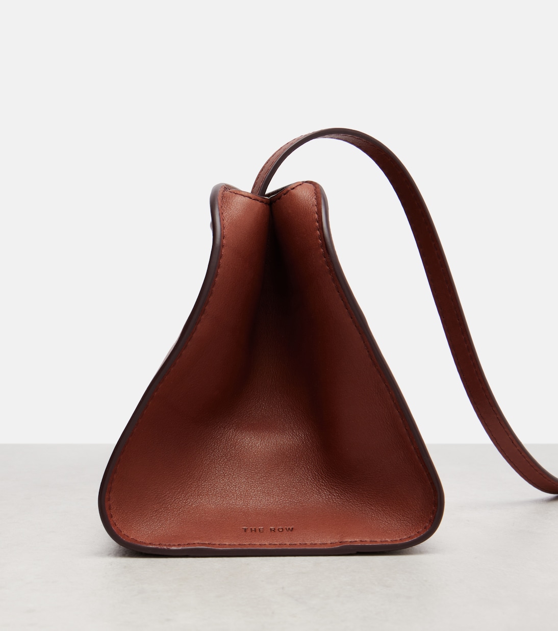 Peggy leather clutch | The Row