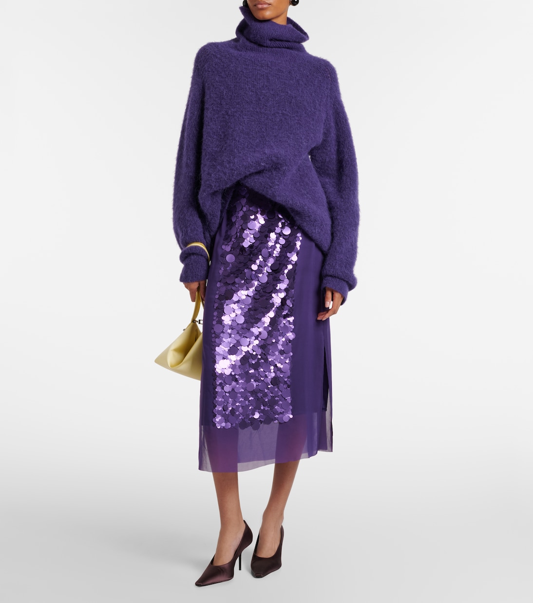 Meslay alpaca-blend turtleneck sweater | Joseph