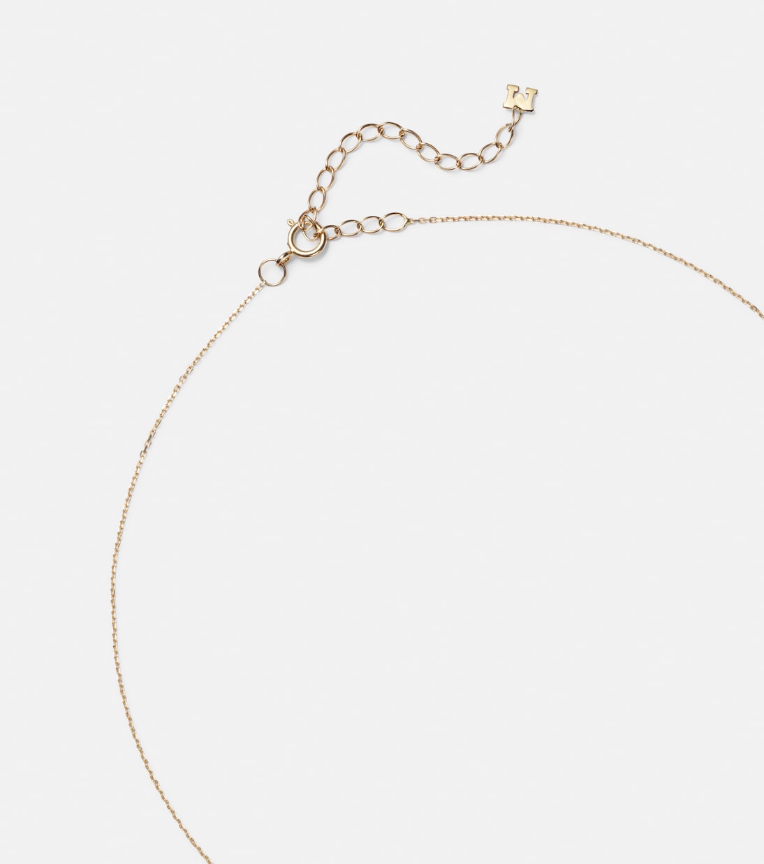 Collar con colgante de oro de 14 ct (585/1000) con lapislázuli y diamantes | Mateo