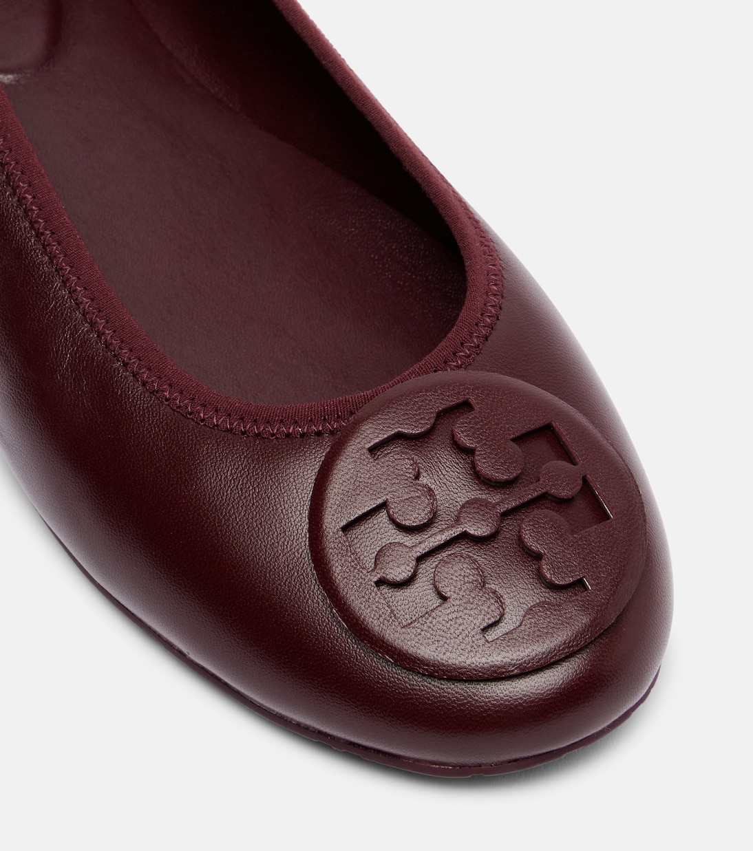Reva Travel leather ballet flats | Tory Burch