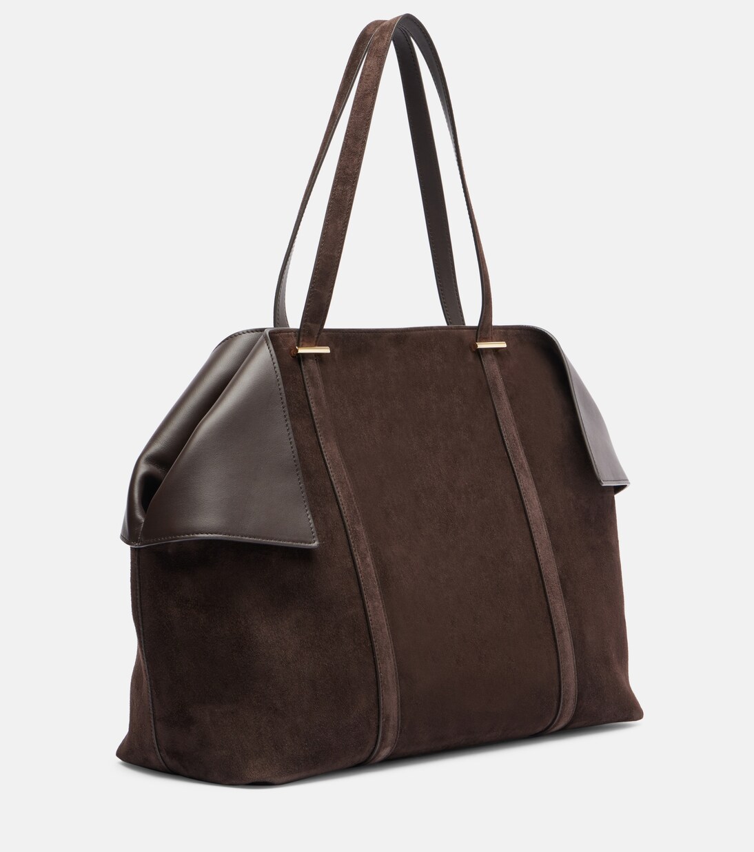 Scarf Large suede tote bag | Ferragamo