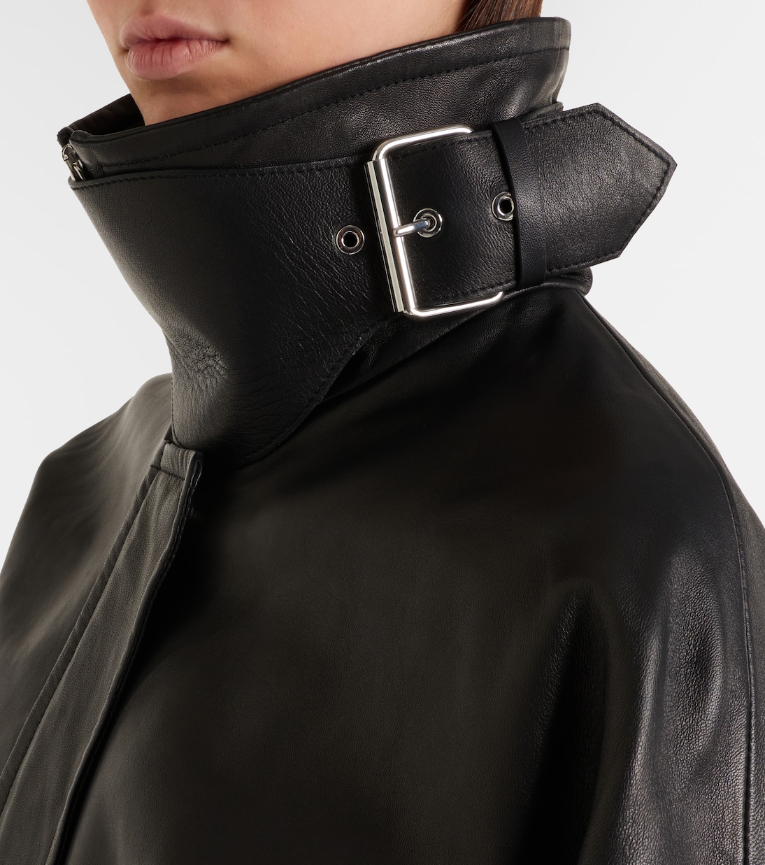 Ossido leather blouson jacket | Sportmax