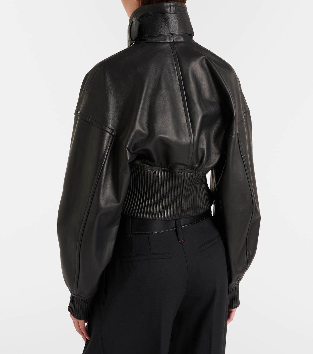 Ossido leather blouson jacket | Sportmax