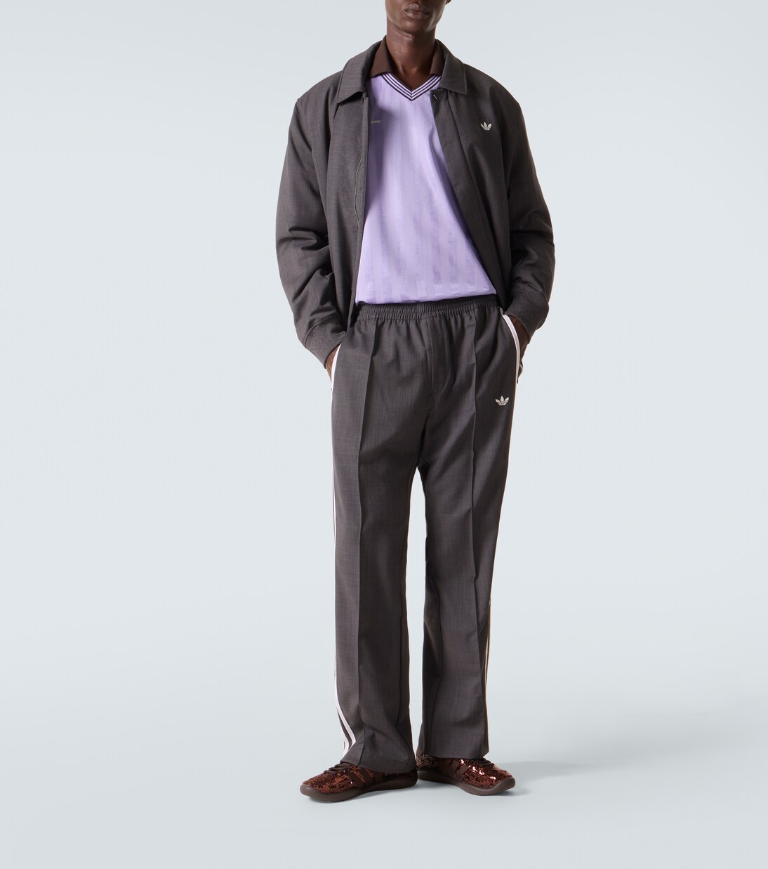 x Wales Bonner striped polo shirt | Adidas