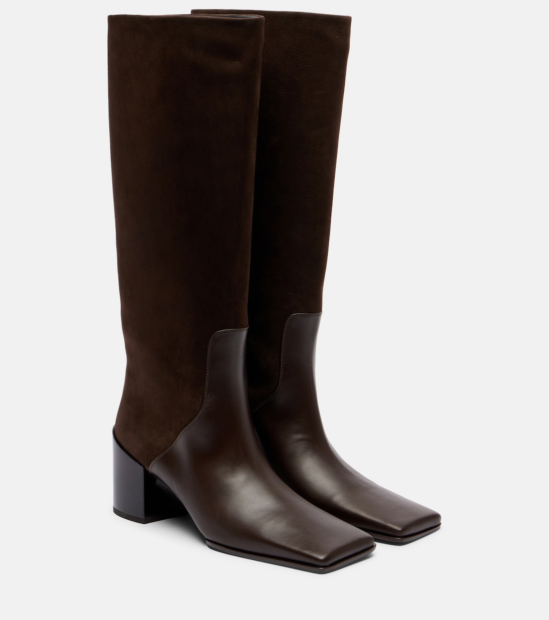55 leather knee-high boots | Alaïa
