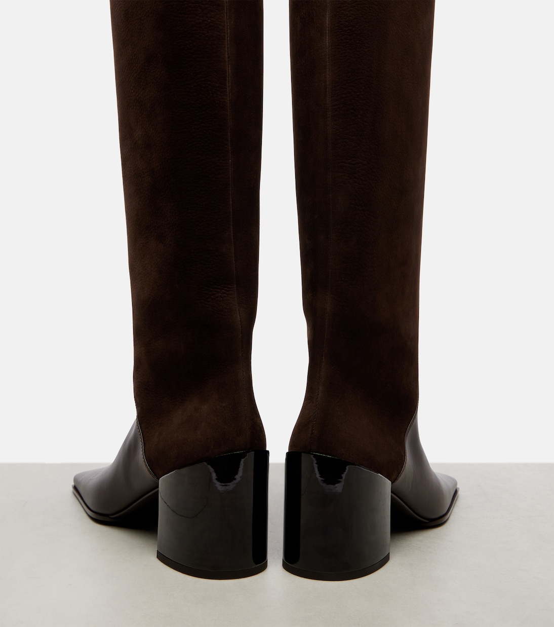 55 leather knee-high boots | Alaïa