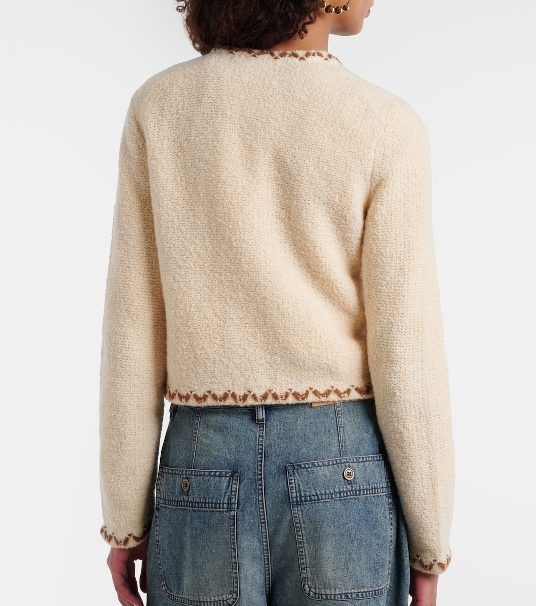 Cardigan Rochelle aus Tweed | Marant Etoile