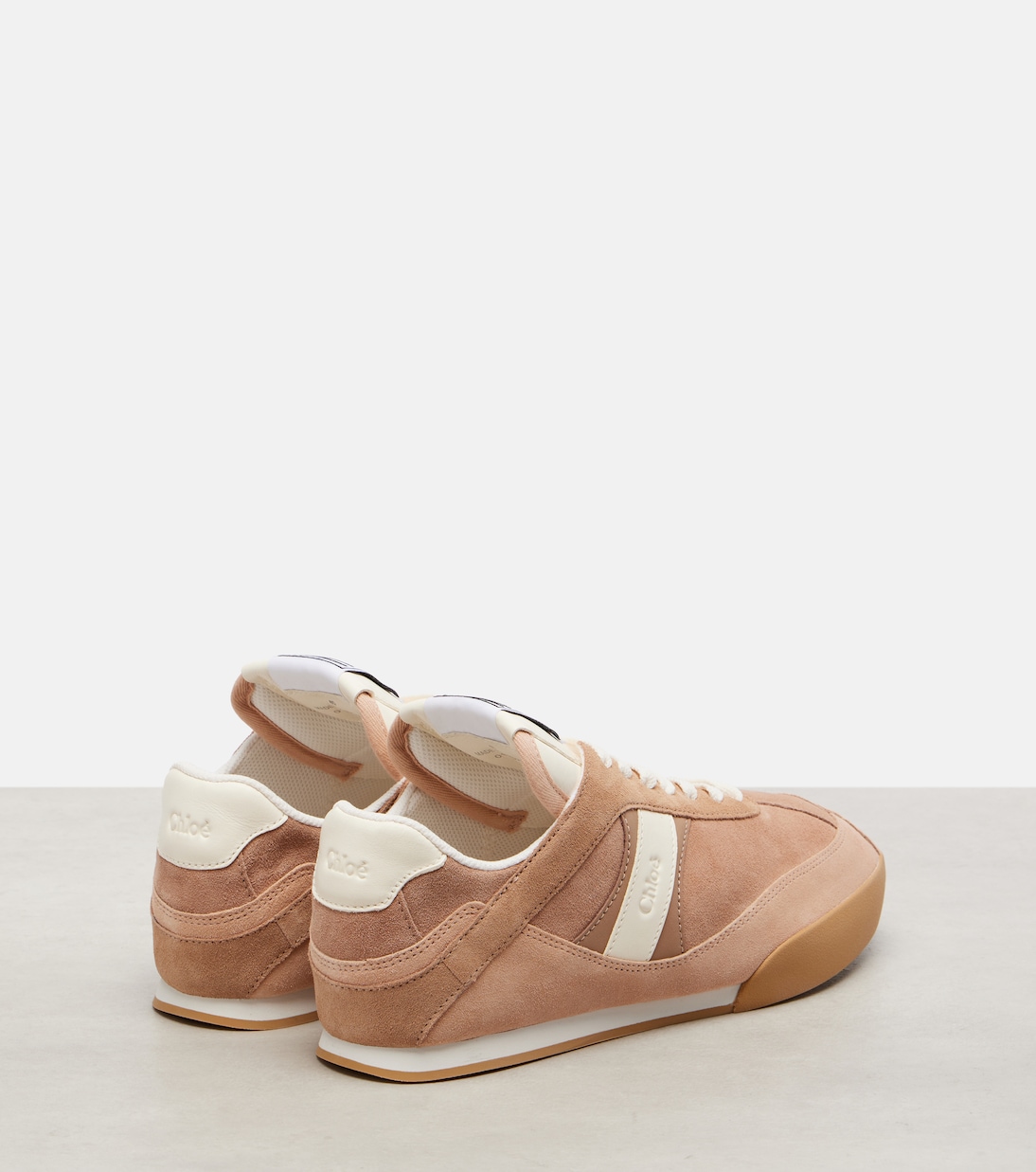 Chloé Kick suede and leather sneakers | Chloé