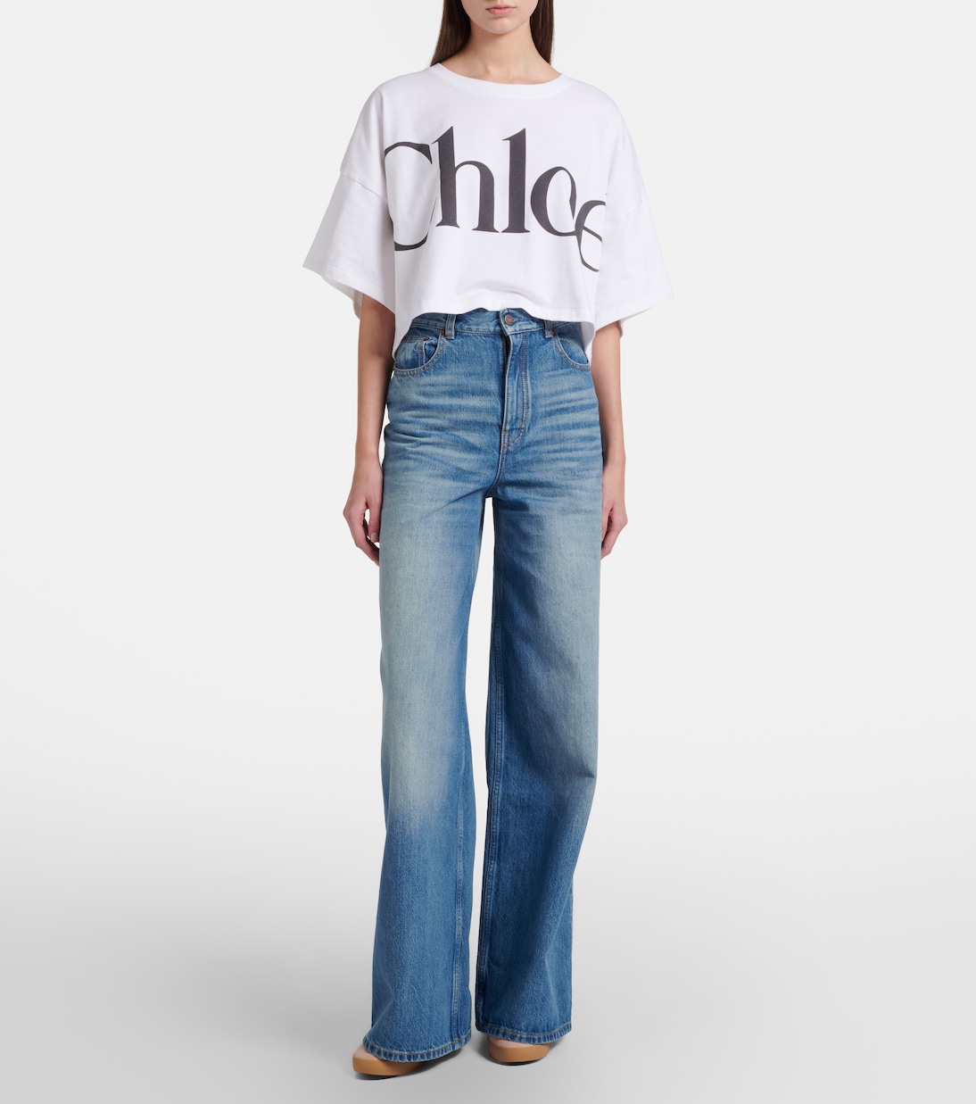 Chloé Kick suede and leather sneakers | Chloé