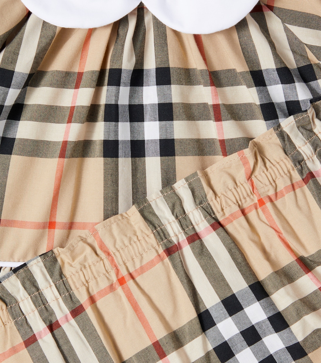 Baby Burberry Check cotton bloomers and dress set | Burberry Kids
