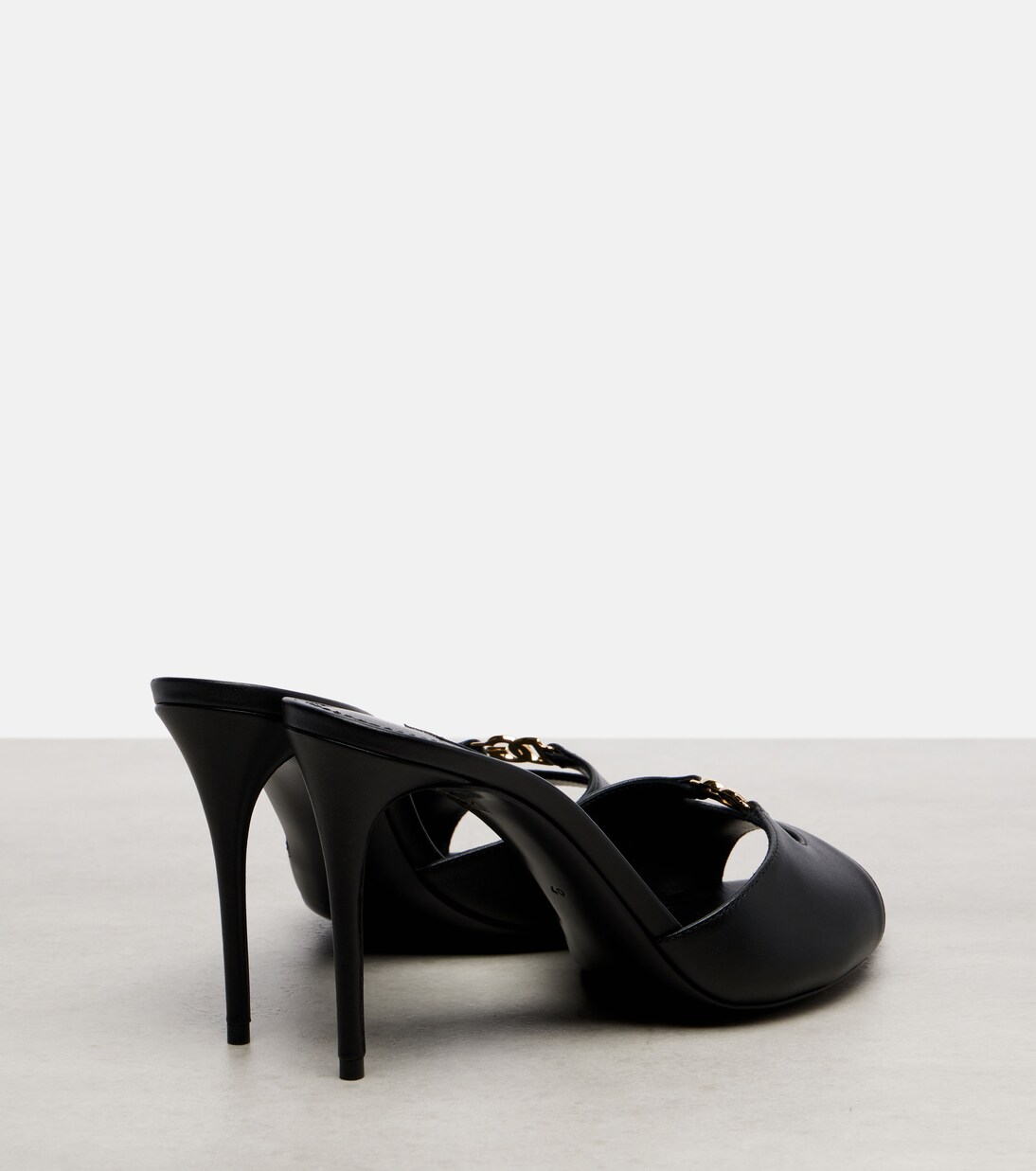 DG leather mules | Dolce&Gabbana