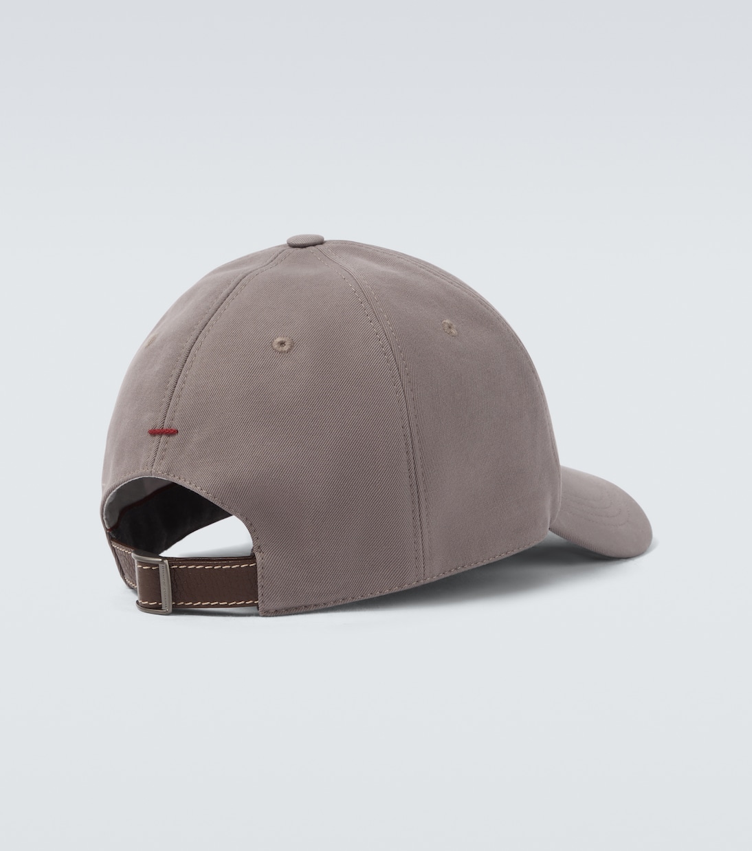 Casquette brodée en coton à logo | Brunello Cucinelli